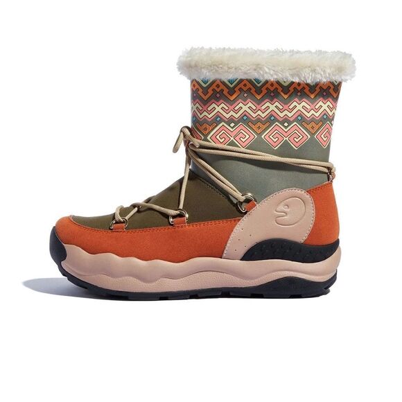 UIN Women's Snow Boots Walking Casual Travel Hiking Shoes (San Diego Ⅴ- Ripple) - Picture 1 of 12